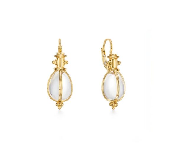 18K Classic Amulet Earrings