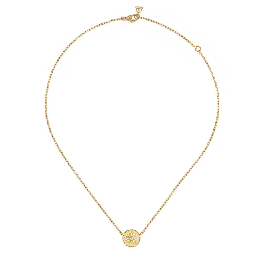 18K Orbit Star 18' Necklace