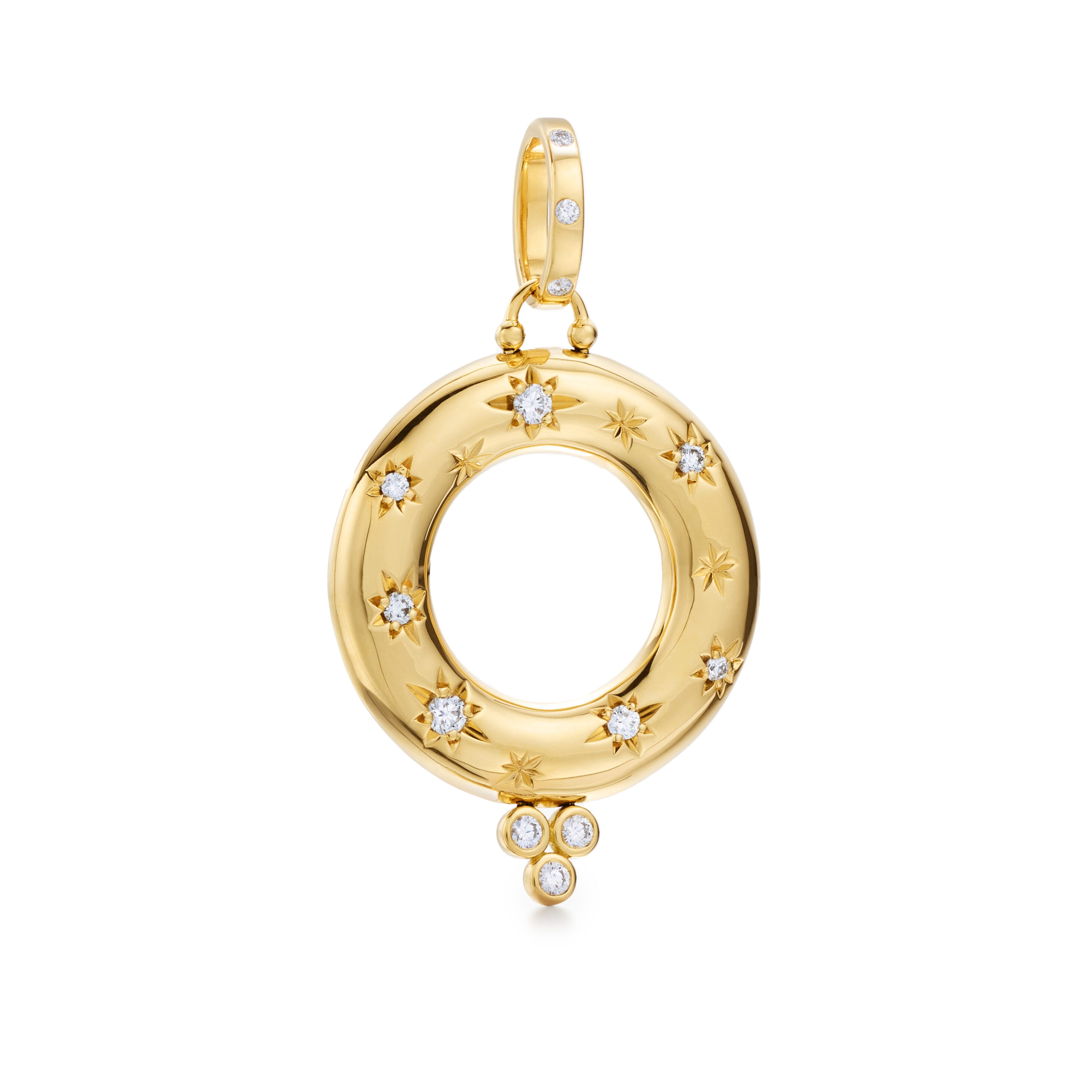 18k Cosmos Jean D' Arc Pendant