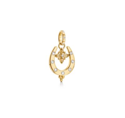 18K Horseshoe Pendant