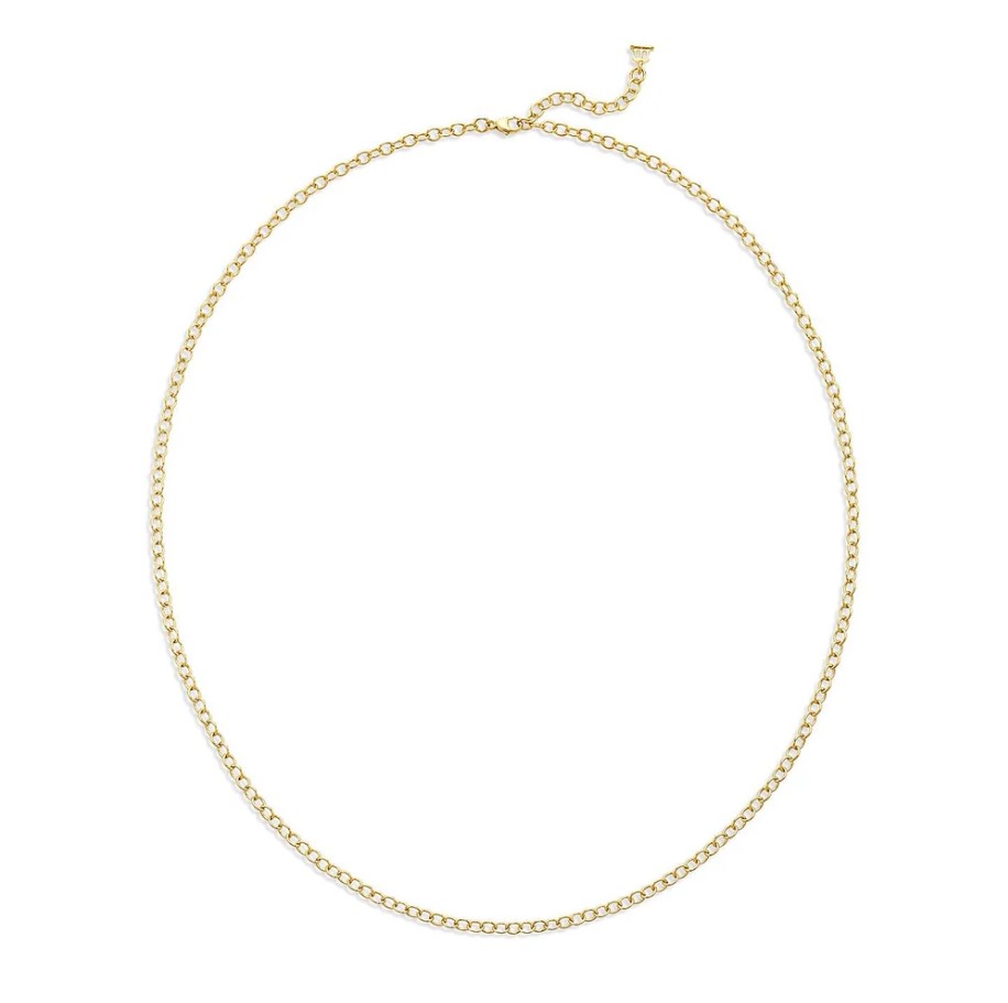 18K Extra Small Oval Chain