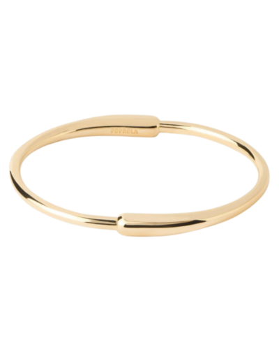 gold plated Loop bangle size small