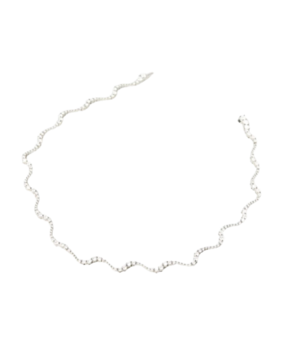 Diamonds and white gold Venus choker necklace size Small