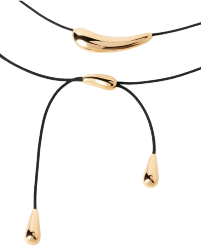 Orbit cord necklace