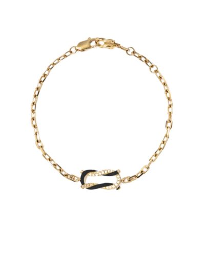 BLACK FRUIT HOOPS NECKLACE