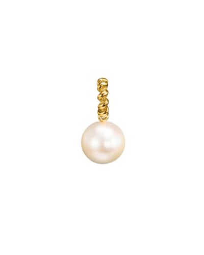 18KYG Beaching Pendant with Pearl