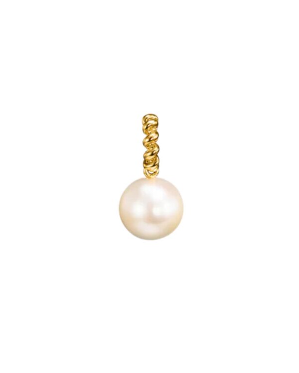 18KYG Beaching Pendant with Pearl