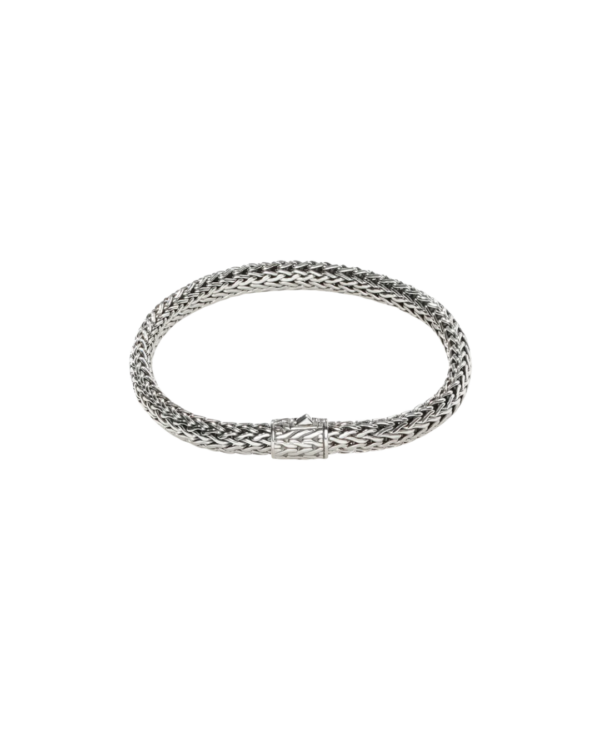 IconIcon Bracelet, Sterling Silver, 6.5MM Size L