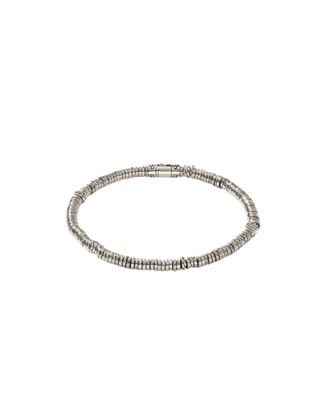 Heishi Bracelet, Sterling Silver Size M