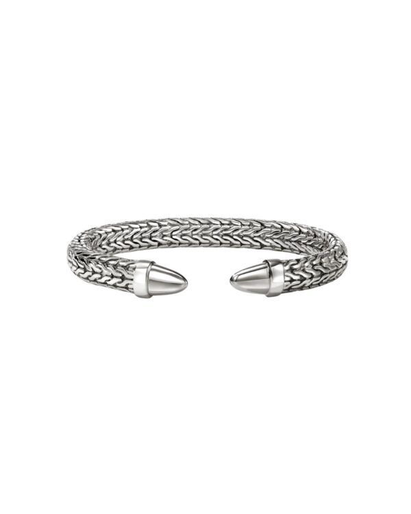 John Hardy Spear 50 flex cuff in sterling silver