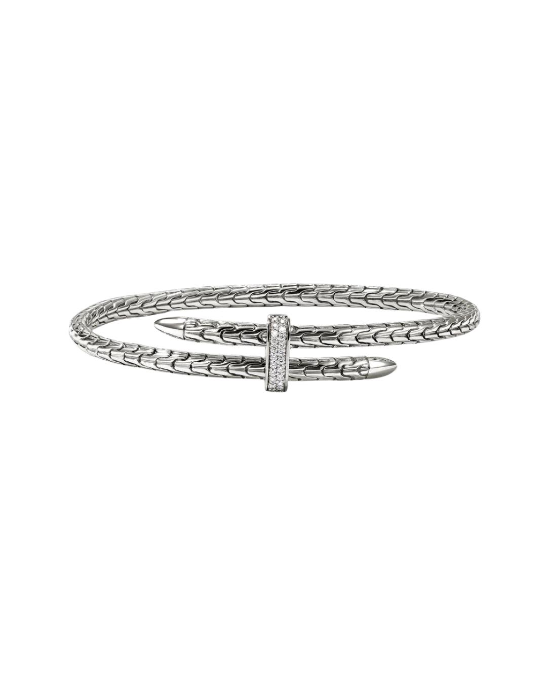 John Hardy Spear flex cuff in sterling silver