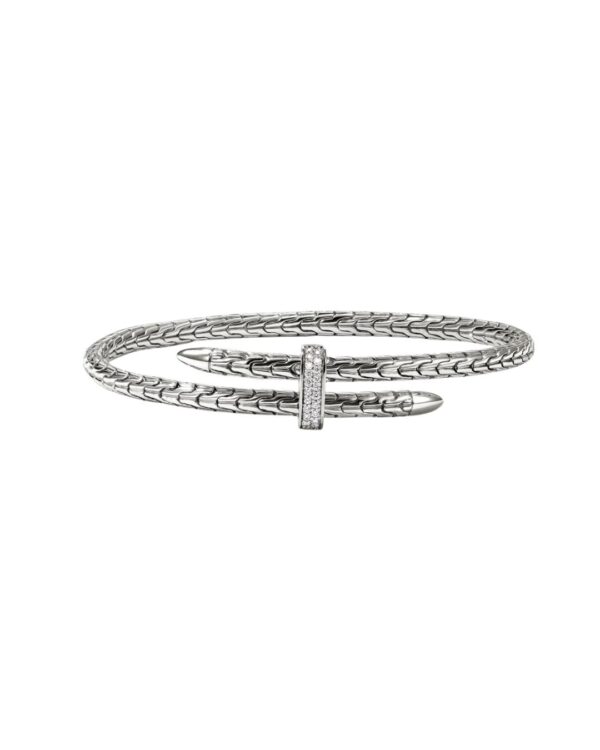 John Hardy Spear flex cuff in sterling silver