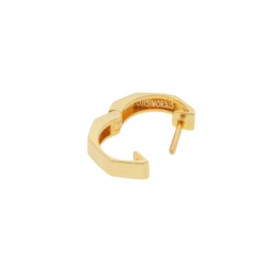 Geo Huggie Earring