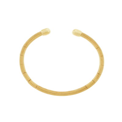 Luis Morais 14k Gold Articulated Cuff14YK Articulated Gold Cuff Bracelet