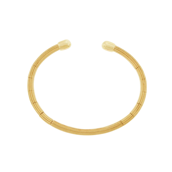 Luis Morais 14k Gold Articulated Cuff14YK Articulated Gold Cuff Bracelet