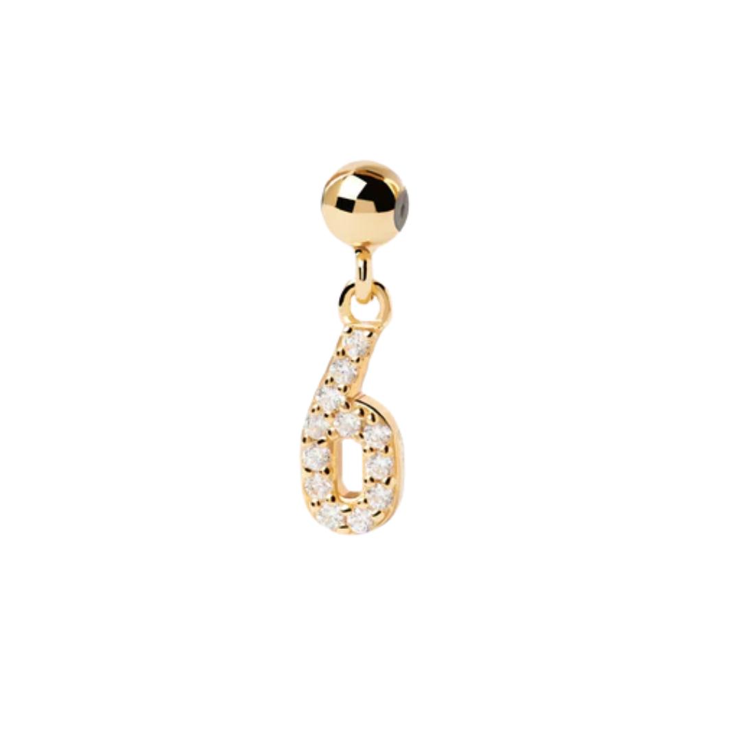 Number 6 Charm