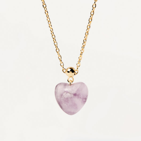 Amethyst Heart Charm - Image 2