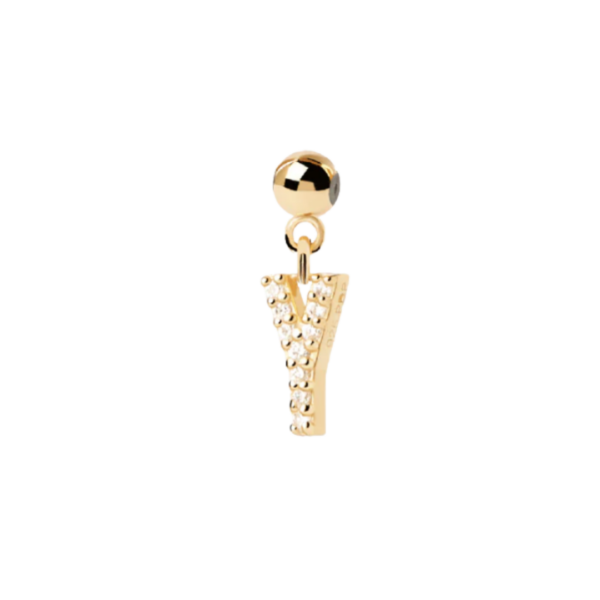 Letter Y Charm