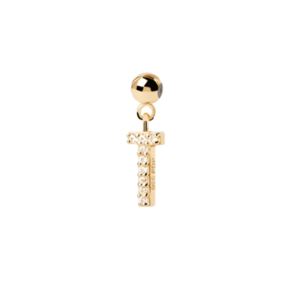 Letter T Charm