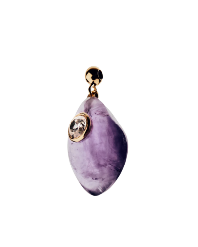 Balance Amethyst charm