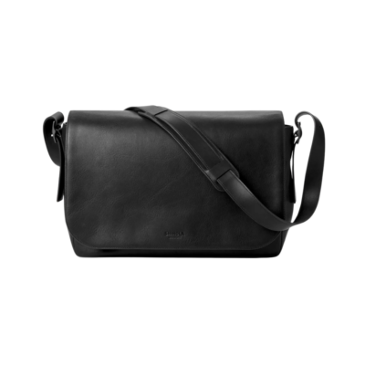 Runwell Messenger Bag, Black