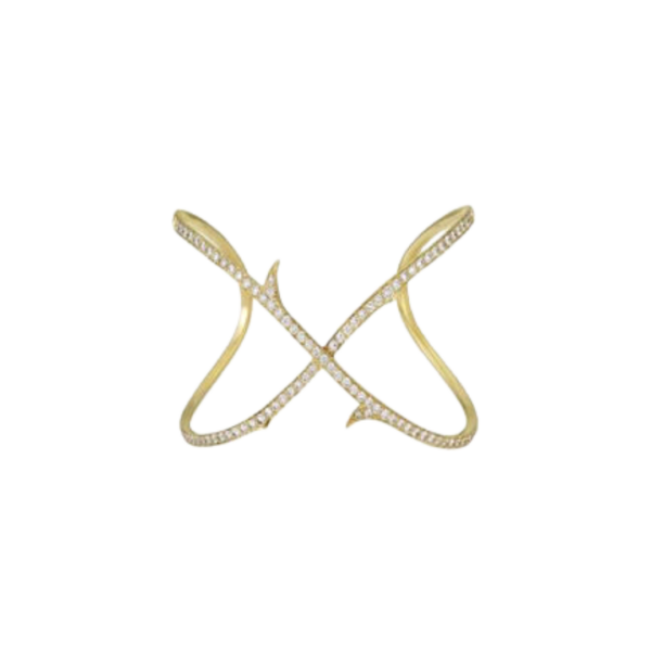 Stem Crossover Band Bracelet
