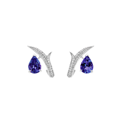 Thorn Embrace Pear Studs
