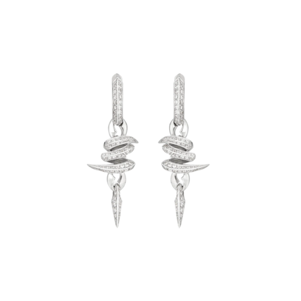 Thorn Embrace Entwined Drop Earrings