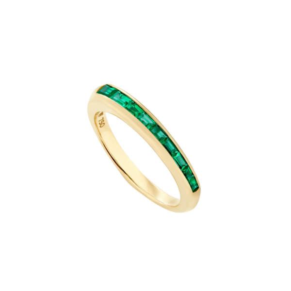 Emerald Baguette Stack RingBaguette Stack Ringb Size 7