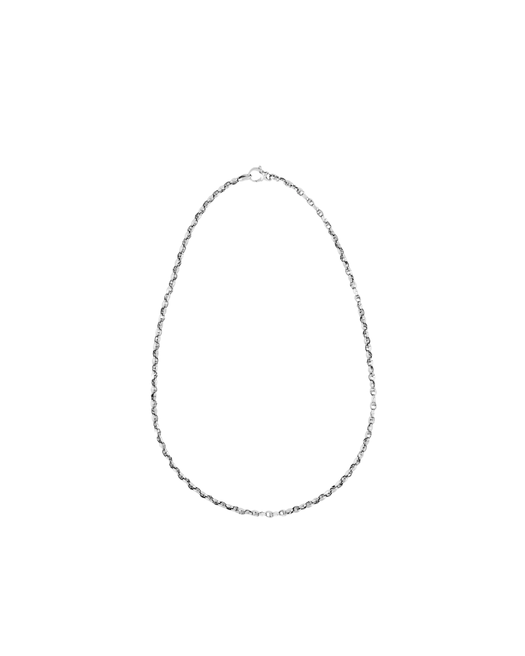 20" Classic Medium Link Silver Chain