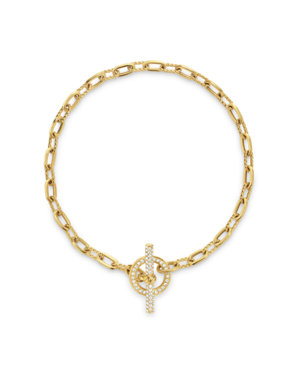 Lexington Chain Bracelet in 18K Yellow Gold, 9.8mm