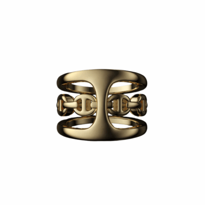 Dame Phantom Clique Ring, Size 8