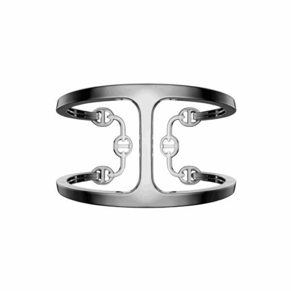 Sterling Silver Medium Phantom Cuff