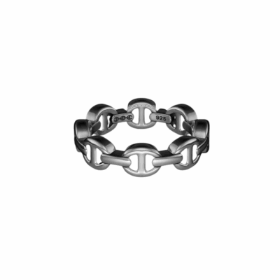 Dame Tri-link ring, size 6