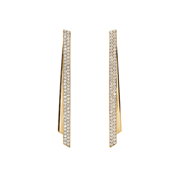 Inside/Out Diamond Stiletto Flip Earrings