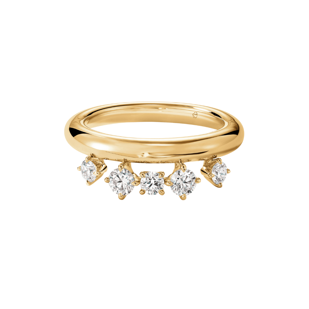 Floating Diamond Ring, Size 6.50