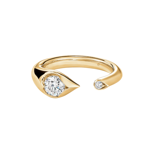 LU Open Droplet Ring, Size 6.50