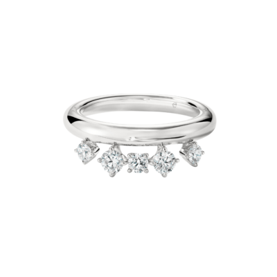 Floating Diamond Ring, Size 6.50