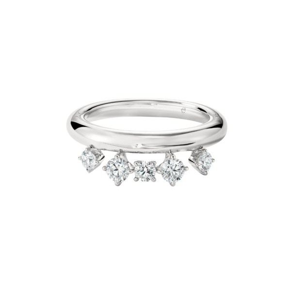 Floating Diamond Ring, Size 6.50