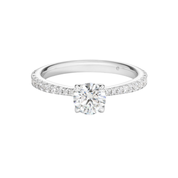 Vela Solitaire Ring, Size 6.5