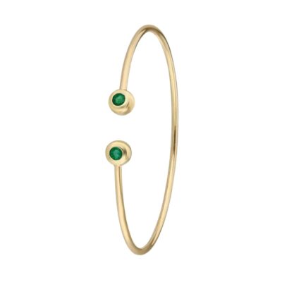 ITA Bezel Wire Cuff Bracelet