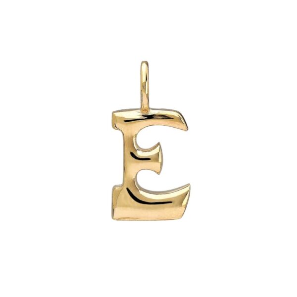The ITA "Sanse" letter "E" charm