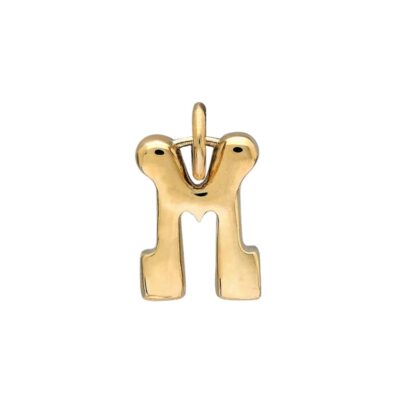 The ITA "Sanse" letter "M" charm