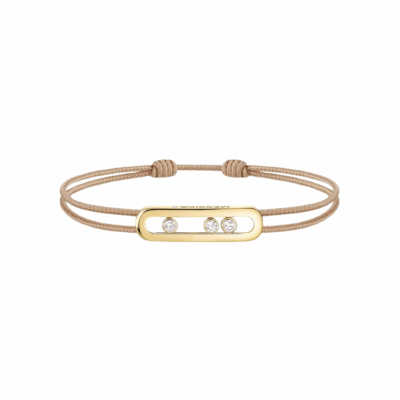 Cares Beige Cord Bracelet