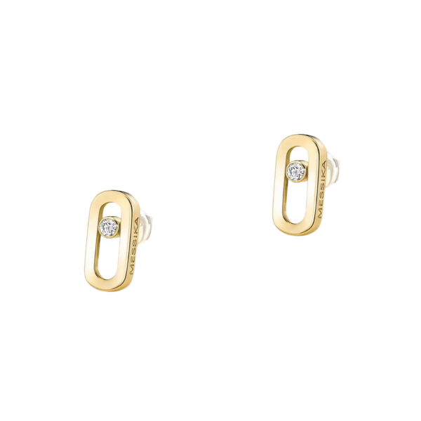 Move Uno Stud Earrings, 35 CT