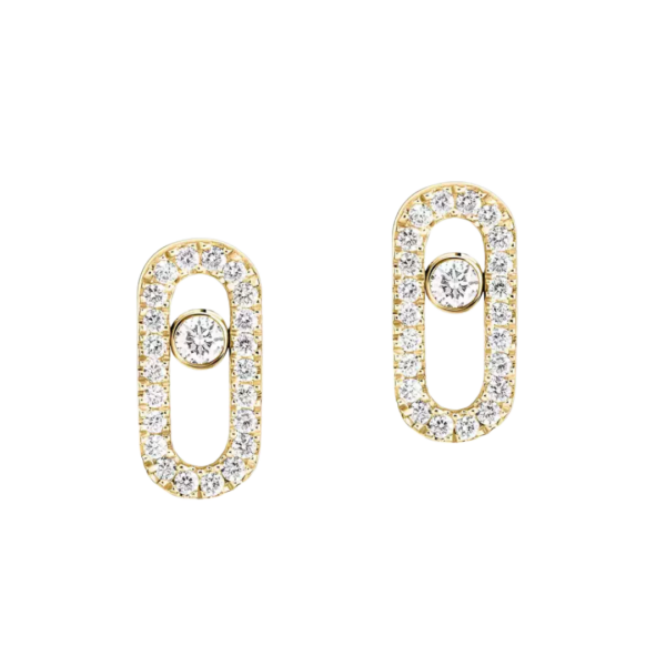 Move Uno Pavé Stud Earrings