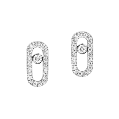 Move Uno Pavé Stud Earrings