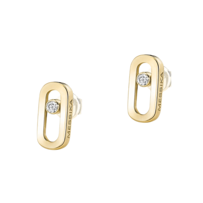 Move Uno stud earrings, 34CT