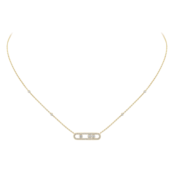 Baby Move Pavé Diamond Necklace