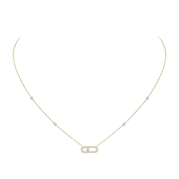 Move Uno Pavé Necklace